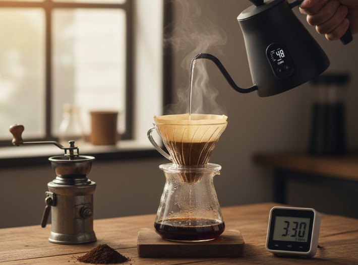 淹れ方で酸味を抑えるコツ