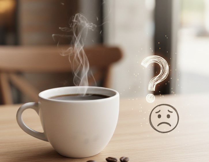 コーヒーが酸っぱいのは大丈夫？