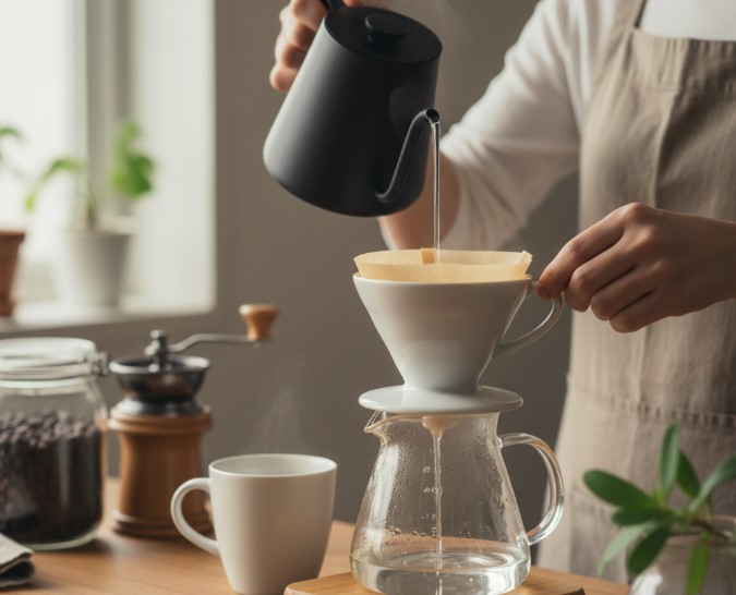 自宅で美味しいコーヒーの入れ方の準備