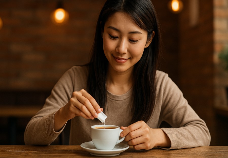 苦いエスプレッソをおいしく飲むための調整法