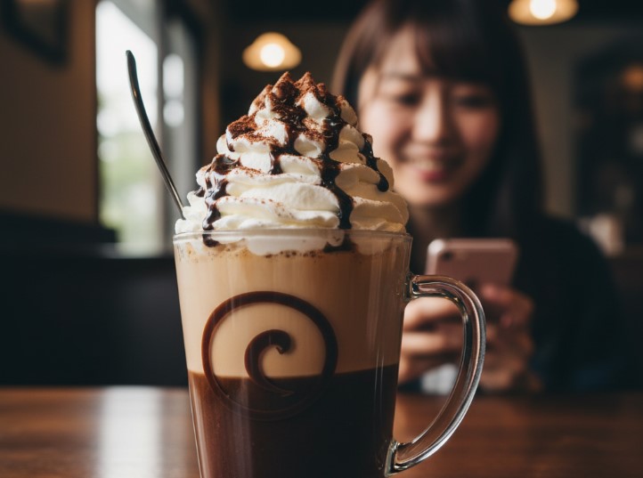 デザート風のカフェモカは苦い?