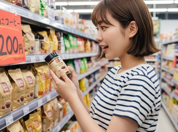 フレーバーコーヒーを業務スーパーで発見