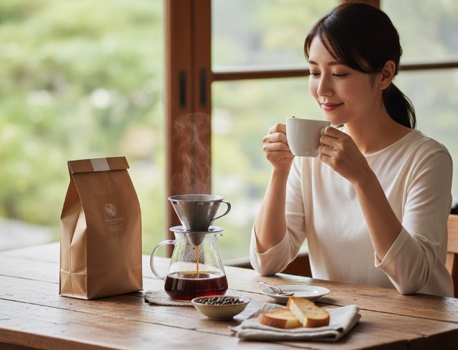 人気のハマヤコーヒー スペシャルブレンドの味