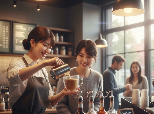 スタバで楽しむフレーバーコーヒー