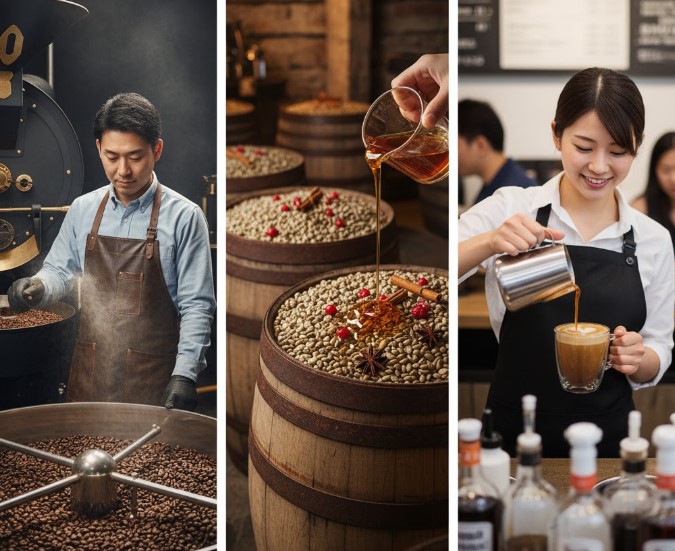 フレーバーコーヒーの作り方