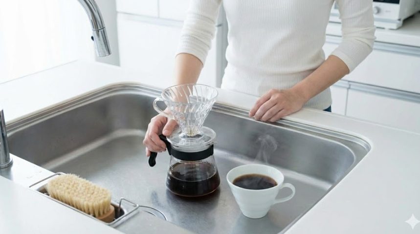 衛生と味を守るコーヒー器具の洗い方