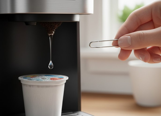 お湯が出ないトラブルと針の詰まり