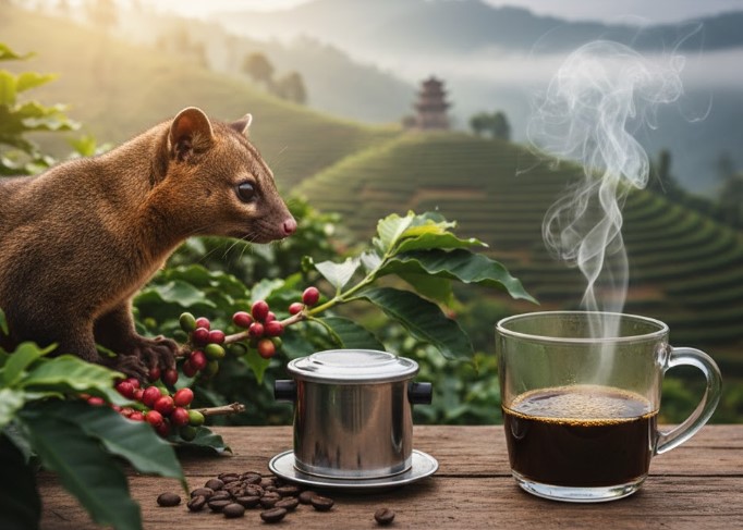 ジャコウネココーヒー、ベトナムの神秘