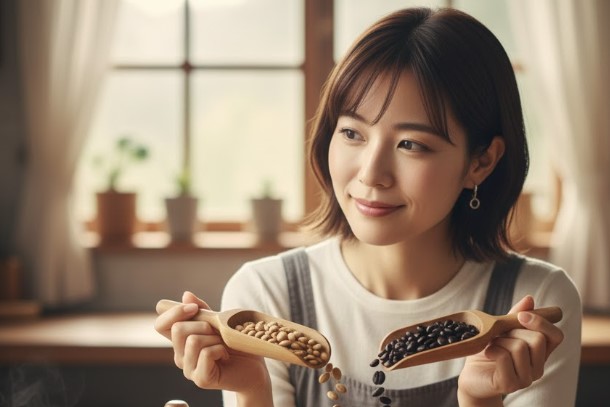 豆はマイルドカルディか深煎りか