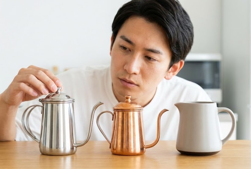 初心者向けコーヒードリップポットおすすめの選び方