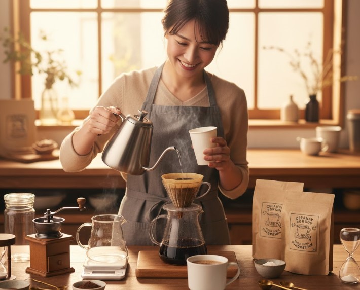 カルディのコーヒー試飲はなぜ甘い？その正体