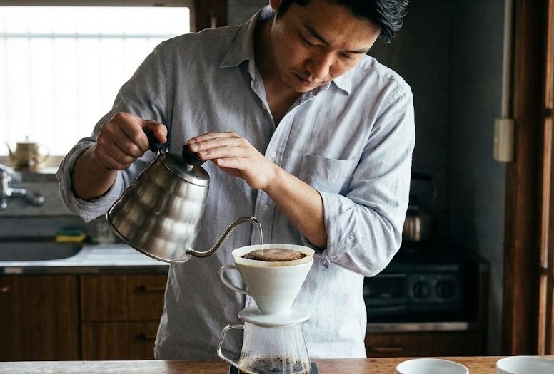 男性のコーヒー好きには本格派セット