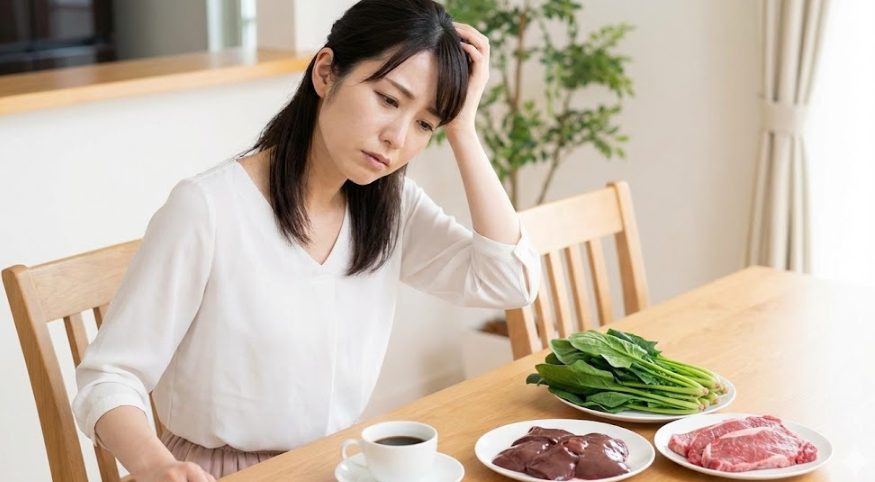 貧血気味の方は注意！鉄分吸収を阻害する成分リスク