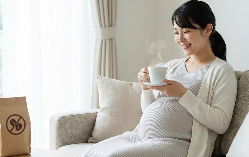 妊婦さんへはカフェインレスを選ぶ