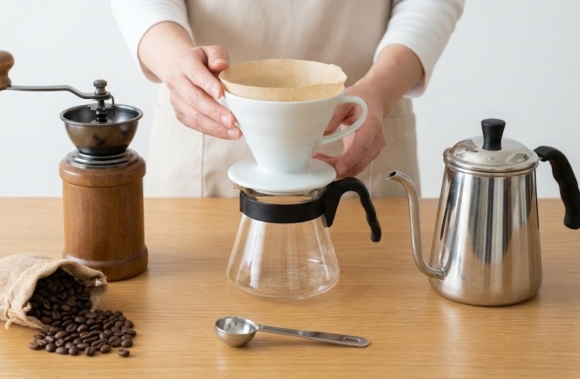 コーヒーのドリップでおいしい入れ方の基本